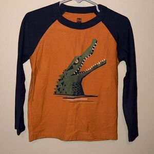 Tea Collection Crocodile Long Sleeve Tee
